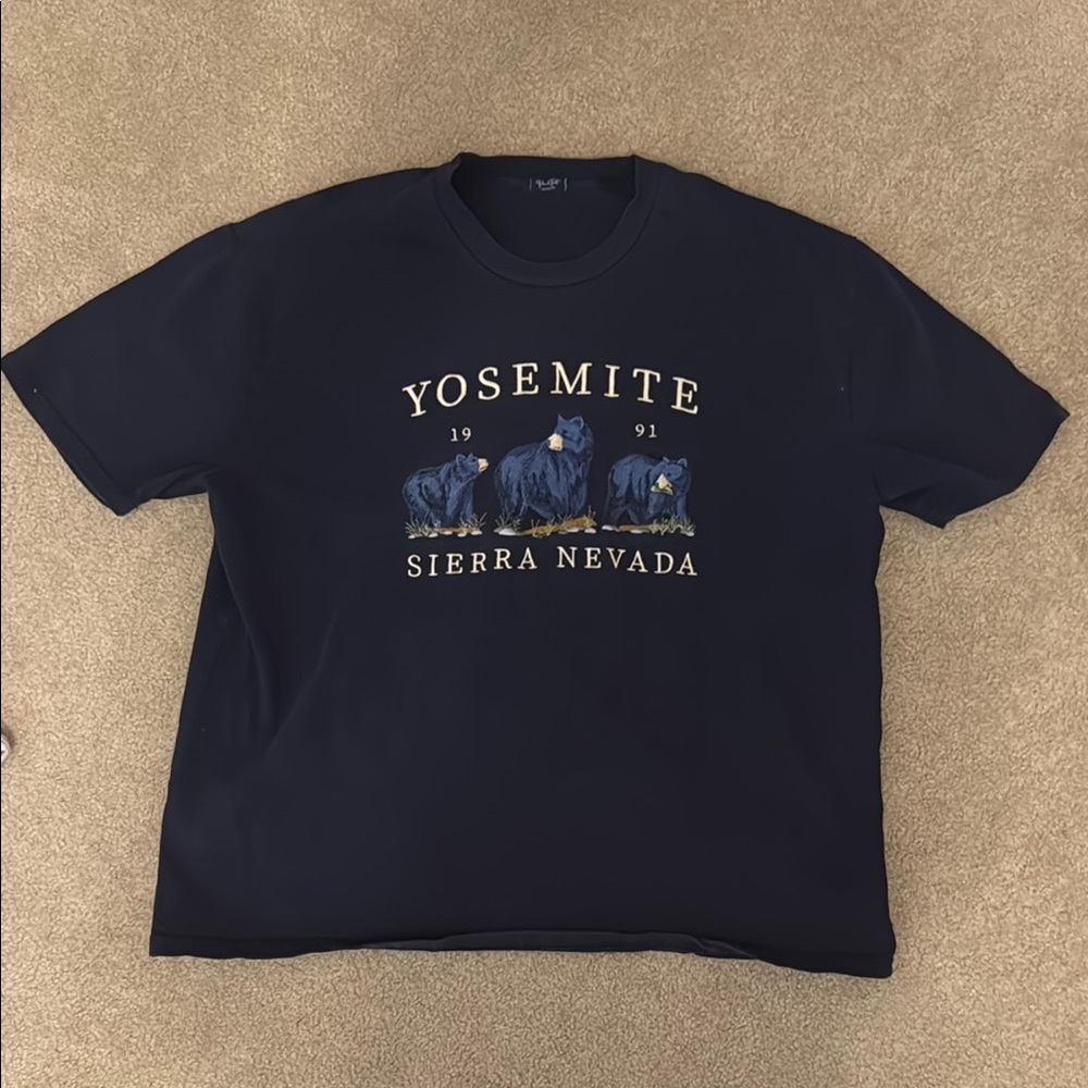 Brandy Melville Navy Yosemite Shirt